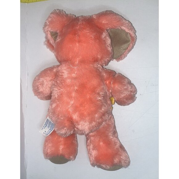 Build A Bear Coral Beach Bunny Yellow Starfish Plush Stuffed Animal Clean BAB 16 - Picture 3 of 10